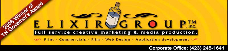 Elixir Media Group Web Design. Complete Marketing Solutions